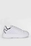 Women's Leather White Sports Shoes - 5