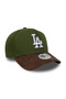 Suede Visor Eframe Losdod Green Brown Unisex Hat 60759009 - 2