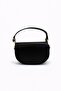 Women's Oval Gold Detailed Hand and Shoulder Bag - 2