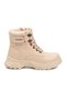 Beige Fleece Inside Non-Slip Sole Unisex Children's Boots 24035 F - 2