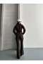 Women's Thessaloniki Fabric Mock Neck Piece Half Zipper Crop Set - 8