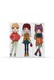 Magnetic Block 3-Piece Double-Sided - Girls with Hats Puzzle - Featuring 6 Girls with Hats Image - 7