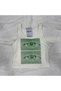 White Harajuku Octopus Print Eyes Strappy Y2K Short Sleeve Crop - 2