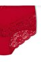 Red High Waist Plus Size Women's Panties 3-Piece Extra Large Special Per Year - 2