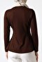 Polyviskon Mock Neck Basic Blouse – Casual and Comfortable - 8