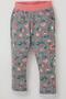 Baby Girl Tracksuit Set Plaid Patterned Flower Garden 9 Months-3 Years, Mink - 7