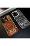 iPhone 14 Pro Max Compatible Case Anti-Fall Phone Case Vintage Carpet Pattern - 8