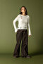 SLIPPERS KNITWEAR WITH DETAIL - 3