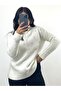 Stone Detailed Half Fisherman Knit Sweater - 2
