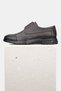 Men's Brown Genuine Natural Leather Orthopedic Sole Lace-Up Classic Shoes - 2