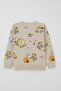 طقم بدلة رياضية للأولاد من Little Operator Hardworking Machinery من عمر 1 إلى 4 سنوات، بيج - 4
