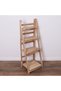 OneDcor Natural Wooden Flower Pot 3 Tier Folding Plant Stand Shelves Garden Wood Rack Flowers Stand - 4