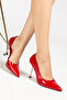 10.5 cm Gold Color Thin Heeled Women's Stiletto Shoes - 3