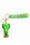 Elephant Figured Keychain – Gift, Birthday Gift, Gift for a Friend, Cute Green Keychain - 2