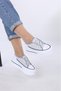 Women's High Sole Lace-Up Comfortable Sports Shoes Casual Sneakers - 2