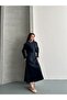 Women's Brushed Dress and Crop Blouse Two-Piece Set
