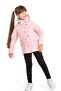 Girl's Spring Square Quilted Coat - 4