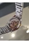 5- Automatic Yellow Bicolor Calendar Steel Bracelet 3 Atm Water Resistant Men's Wristwatch - 5