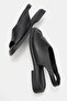 Seymour Women's Genuine Leather Sandals Black - 8