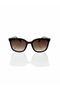 Selin Brown Glass Women's Sunglasses - 2