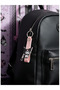 Kuromi & Hello Kitty Licensed Silicone Bag Ornament Keychain - 4