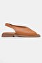 Seymour Women's Genuine Leather Sandals Brown - 5