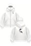 -Kar Masked Ninja Men's Zippered Sweatshirt Cardigan 3-Ply Thick Zippered 950