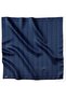Navy Blue Logo Pattern 100% Twill Silk Scarf 4223 - 56 - 3