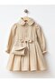 Collared Linen Girl's Dress - 2