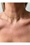 Stainless Steel Mini Stone Choker Necklace - 3