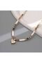 Bohemian Heart Stone Pendant Artificial Crystal Necklace - 5