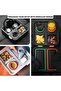 Foldable Sofa Tray Table Armrest Table with Phone Holder Tv Remote Control Organizer - 4