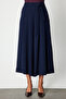 Buy Pleated Pants with Leather Belt - 8