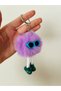 Purple Plush Figure Keychain – Gift, Gift for a Friend, Birthday Gift, Cute Keychain - 3