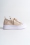 Ch2601 - Knitwear Men's Shoes Beige - 4