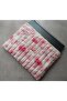 3D Pink Bow and Heart Patterned Women's Laptop&Macbook&Notebook Case - Quilted / Fiber-Filled - 4