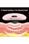 Portable Cordless Menstrual Heating Pad, 15W Fast Heating Massage Belt, 3 Settings, EMS Therapy, Whi - 4