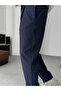 Lacivert Gofre Basic Pileli Pantolon C-6142 - 7