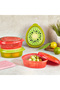 2 Pcs Strawberry Storage Container Bpa Free Food Grade Freezer Safe Storage Transport Container L-00867 - 2