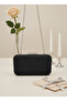 Black Silver Luxury Suede Chain Handle Women's Evening Dress Bag - 7