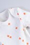 Newborn and Baby Envelope Collar Bodysuit 100% Cotton - 3