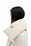 Buckwheat Hull Filled Yoga Neck Pillow – Natural Support - 2
