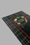 Tablecloth Runner Christmas Themed Merry Christmas 140X40 Raschel Knitted Velvet Digital Printing - 3