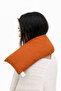 Buckwheat Hull Filled Yoga Neck Pillow – Natural Support - 2