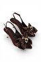 LANSO Low Heel Bow Detail Heeled Shoes