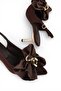 LANSO Low Heel Bow Detail Heeled Shoes - 4