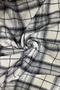 Wool Plaid Fabric Coat Fabric – Warm Winter Patterned Fabric (Sold by the Meter) - 3
