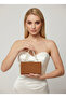 Brown Luxury Suede Chain Handle Women's Evening Dress Bag