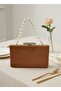 Brown Luxury Suede Chain Handle Women's Evening Dress Bag - 3