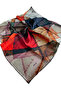 Silk Crepe Satin Scarf Best of Series 7487701-311 - 2